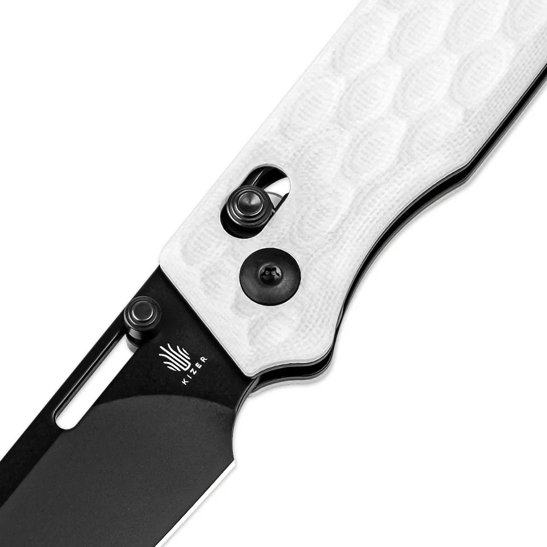 Nóż Kizer Task White G10 Nitro-V — zdjęcie 5