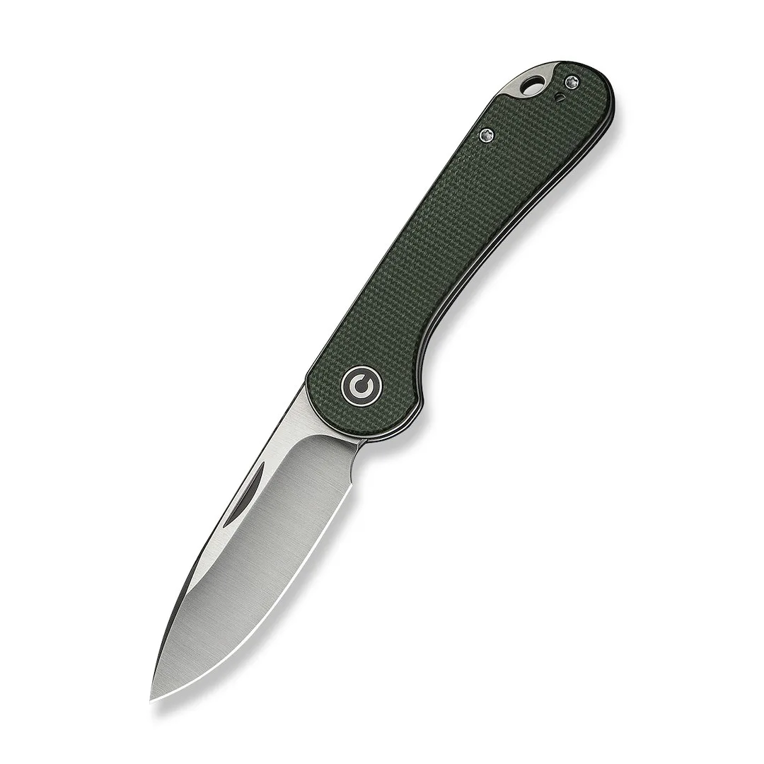 Nóż CIVIVI Elementum Slip Joint Green Micarta — zdjęcie 1