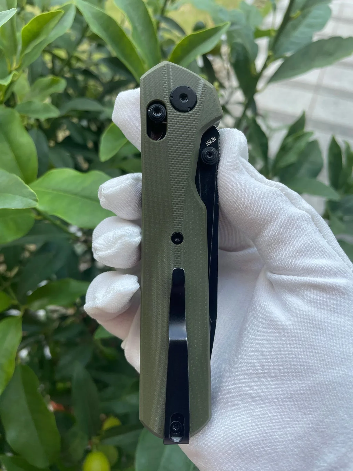 Nóż KNIVESPL The First OD Green G10 14C28N — zdjęcie 3