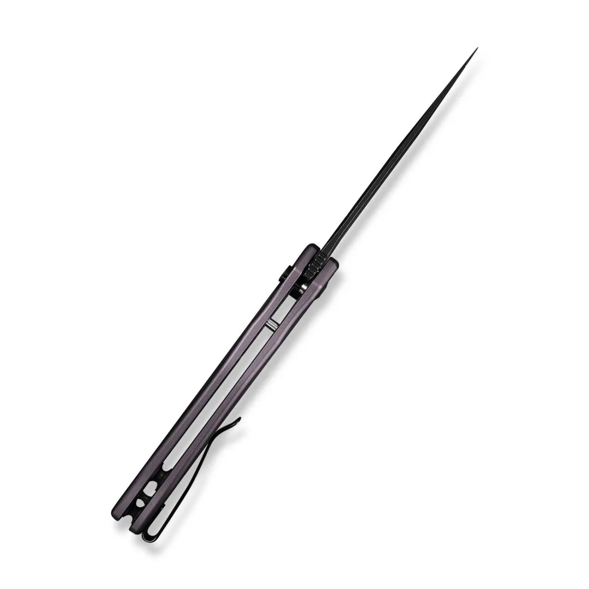 Nóż CIVIVI Button Lock Kitefin Purple Alu 14C28N — zdjęcie 7