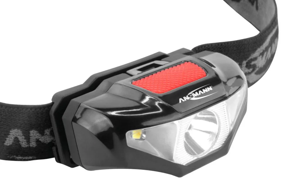 Latarka czołowa LED Ansmann HD70B, 65 lm, 1xAA — zdjęcie 3