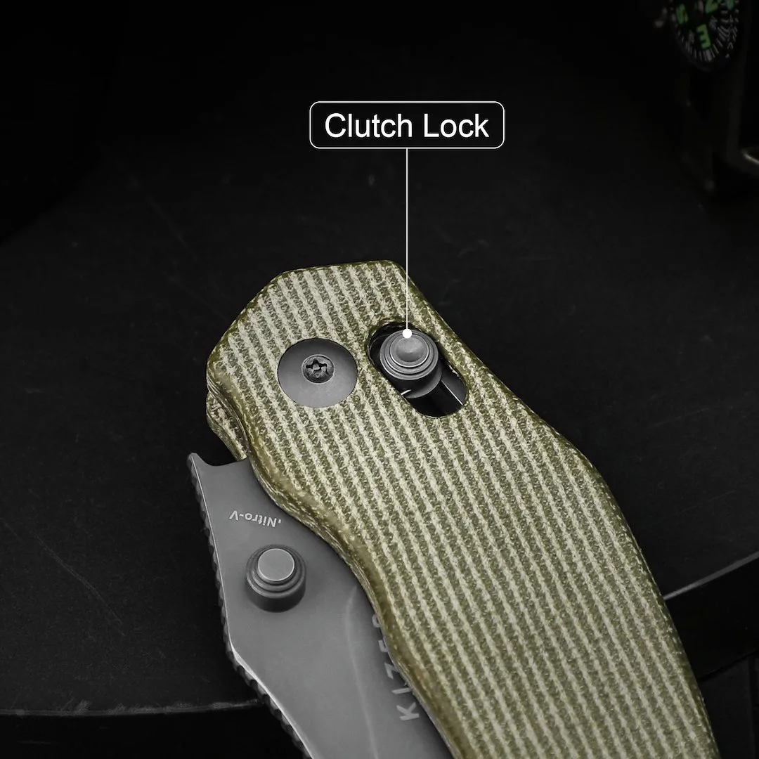 Nóż Kizer Bulldog Micarta Nitro-V — zdjęcie 11