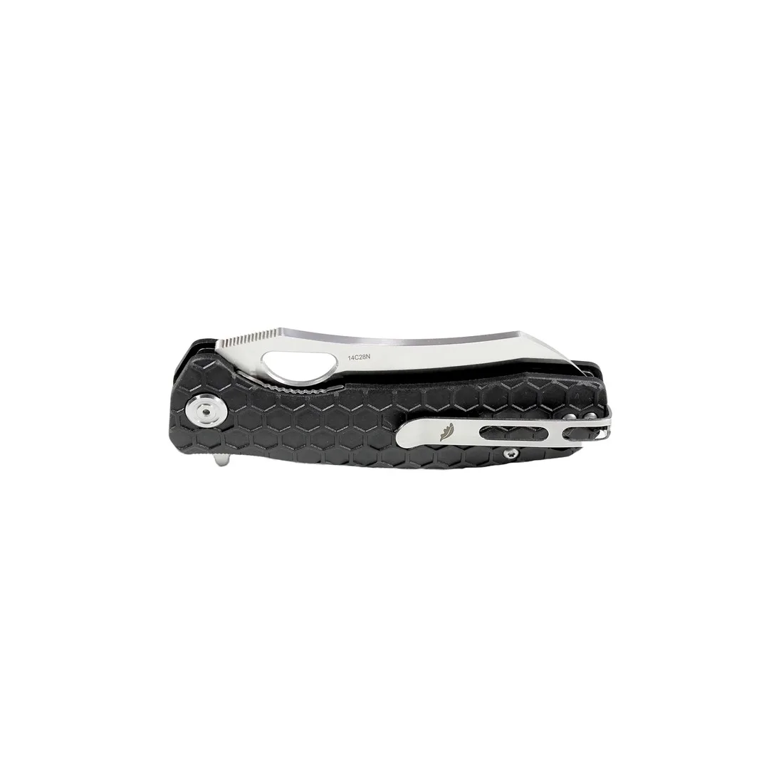 Nóż Honey Badger Wharncleaver 14C28N Medium Black — zdjęcie 3