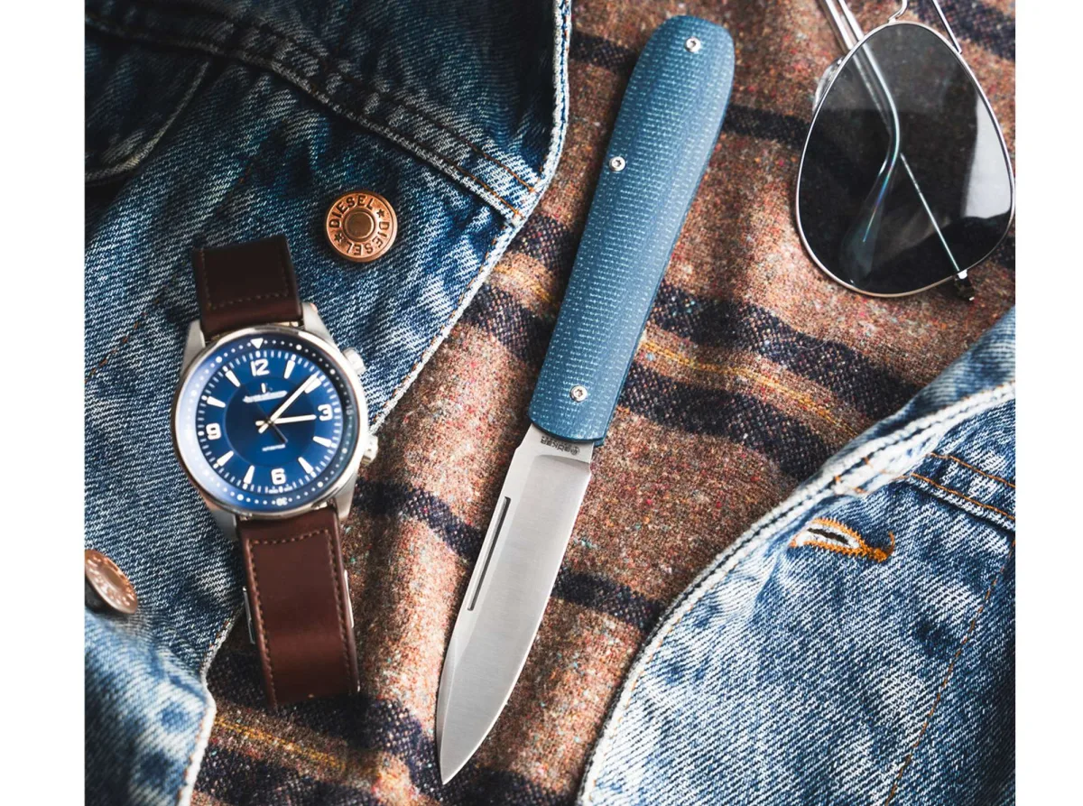 Nóż Böker Solingen Coffin Denim Micarta — zdjęcie 4