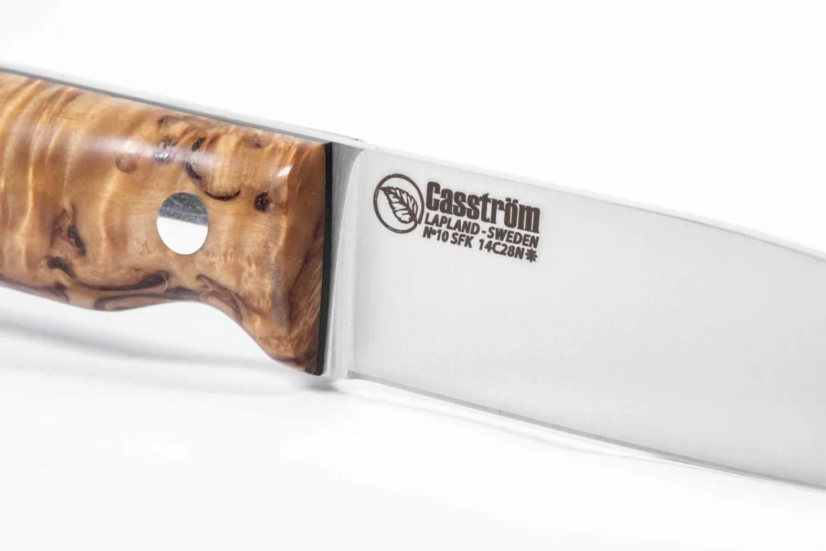 Nóż Casström No.10 SFK Stabilised CB 14C28N, Kydex — zdjęcie 6
