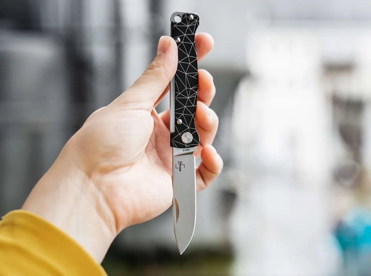 Nóż Böker Plus Atlas Black Polygon — zdjęcie 6