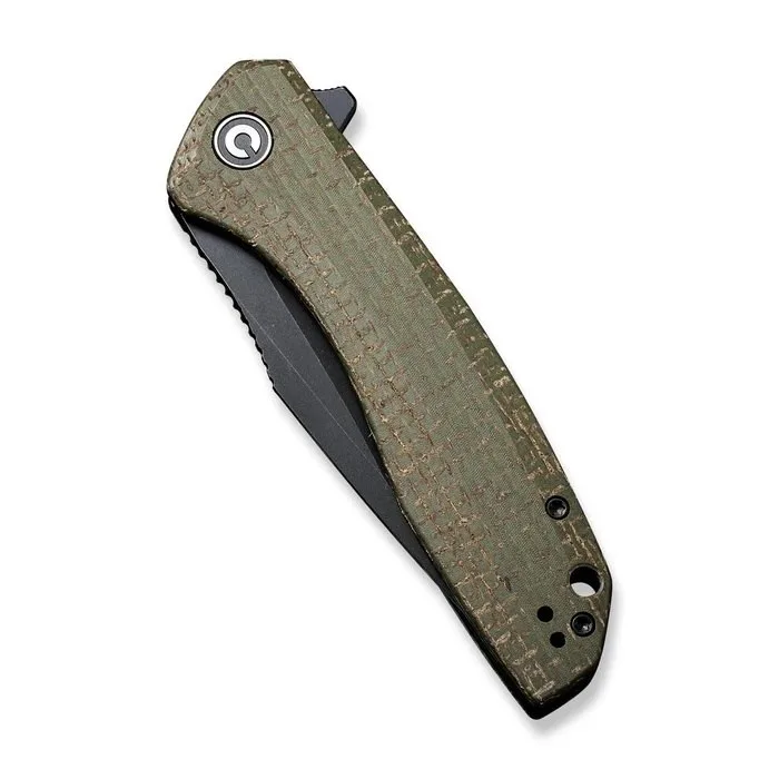Nóż CIVIVI Baklash 9Cr18MoV Green Micarta Coarse — zdjęcie 5