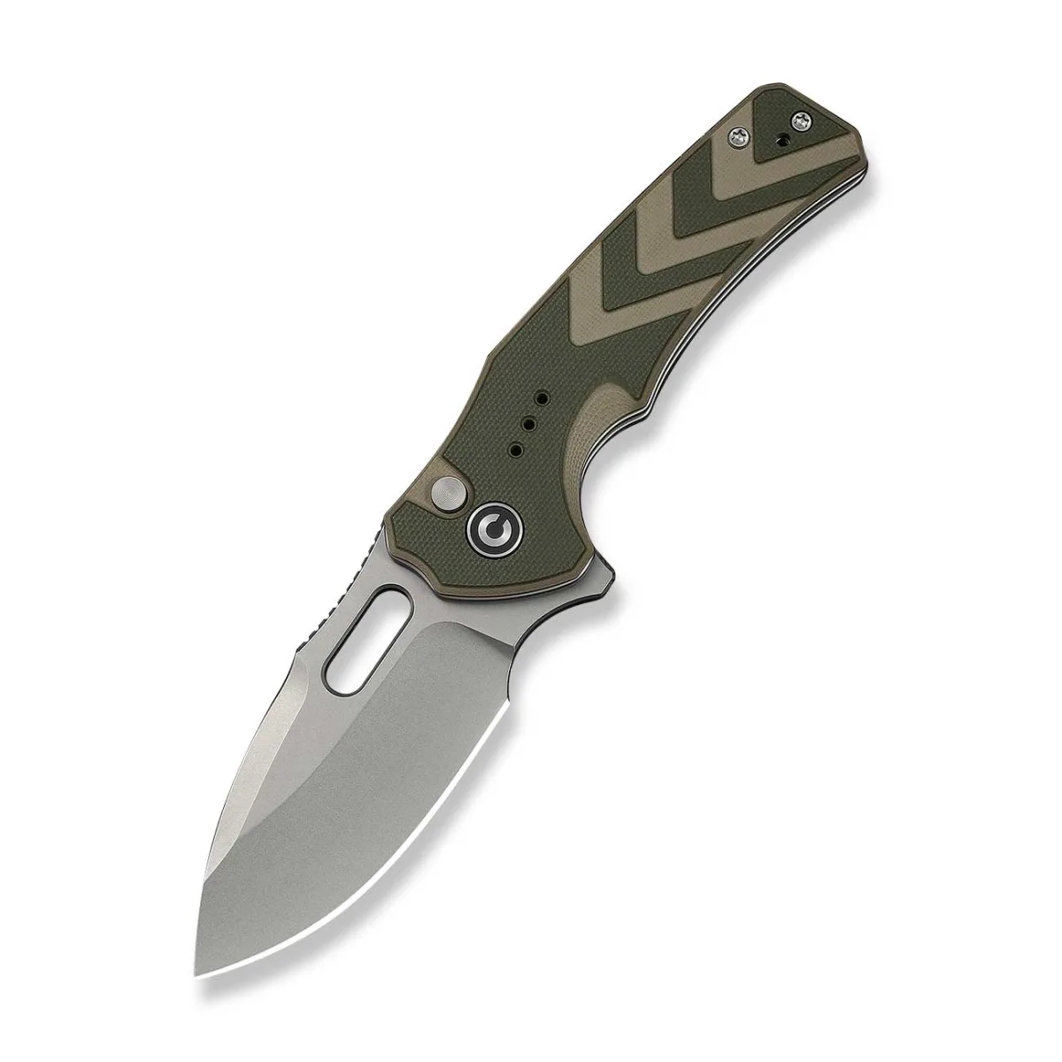 Nóż CIVIVI Vexron G10 Milled Green & Tan 14C28N — zdjęcie 1