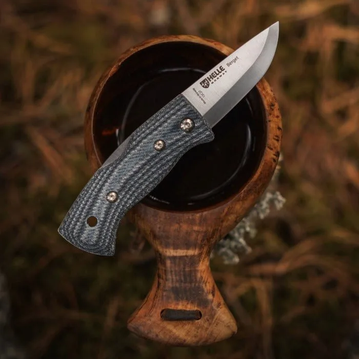 Nóż Helle Berget Denim Micarta 12C27 — zdjęcie 3