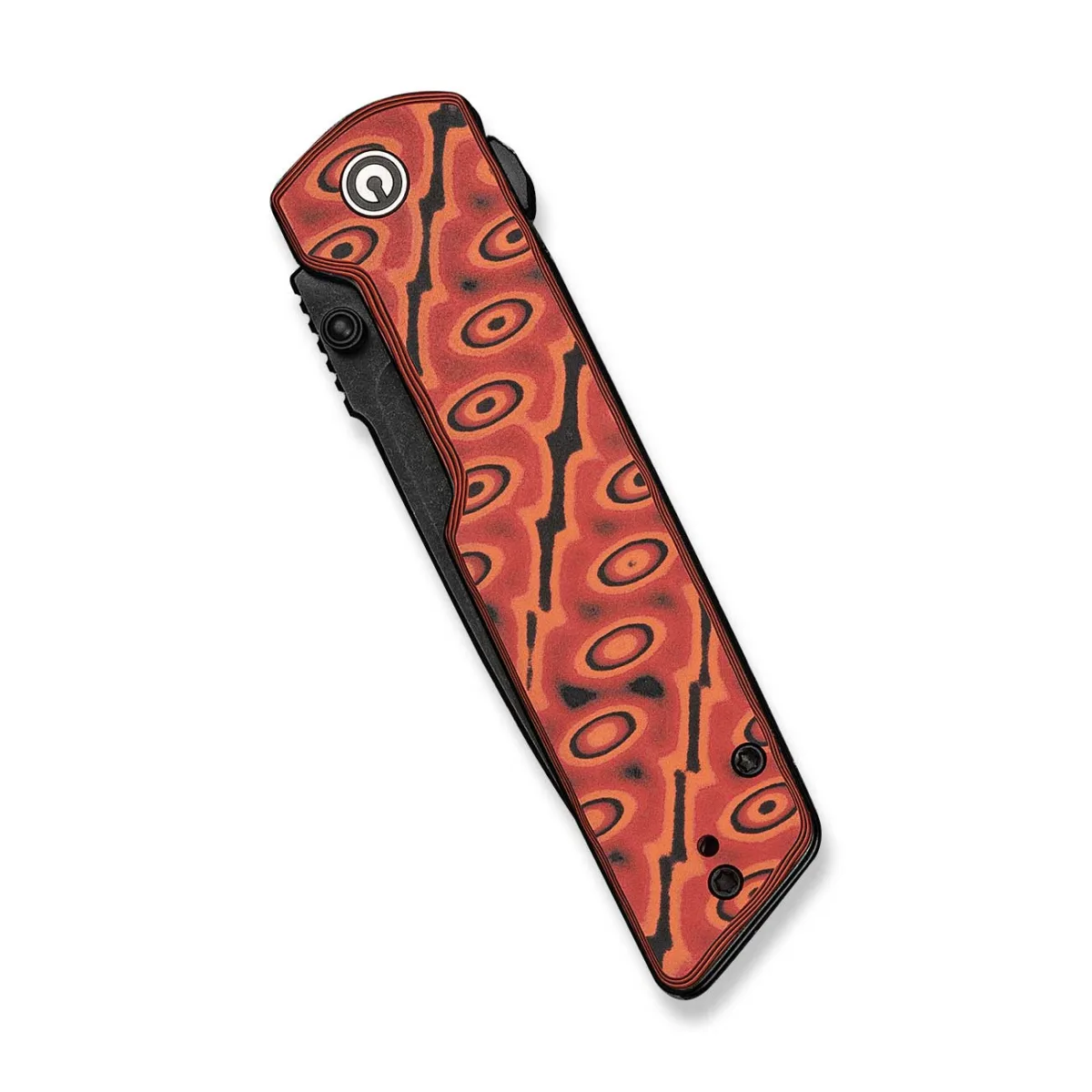 Nóż CIVIVI Zygon Nitro-V Orange&Blk Vortex Micarta — zdjęcie 4