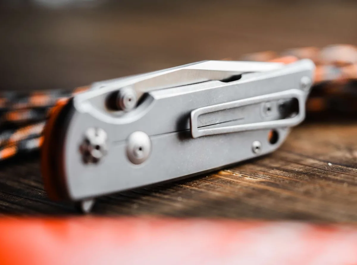 Nóż Böker Solingen Sherman EDC II G10 Orange MCut — zdjęcie 4
