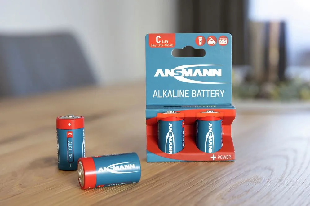 Baterie alkaliczne Ansmann C / LR14, 2 szt. — zdjęcie 5
