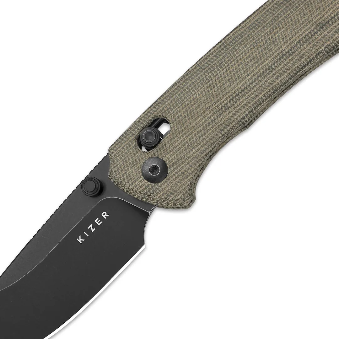 Nóż Kizer T1 CD Norplex UltreX Micarta Nitro-V — zdjęcie 3