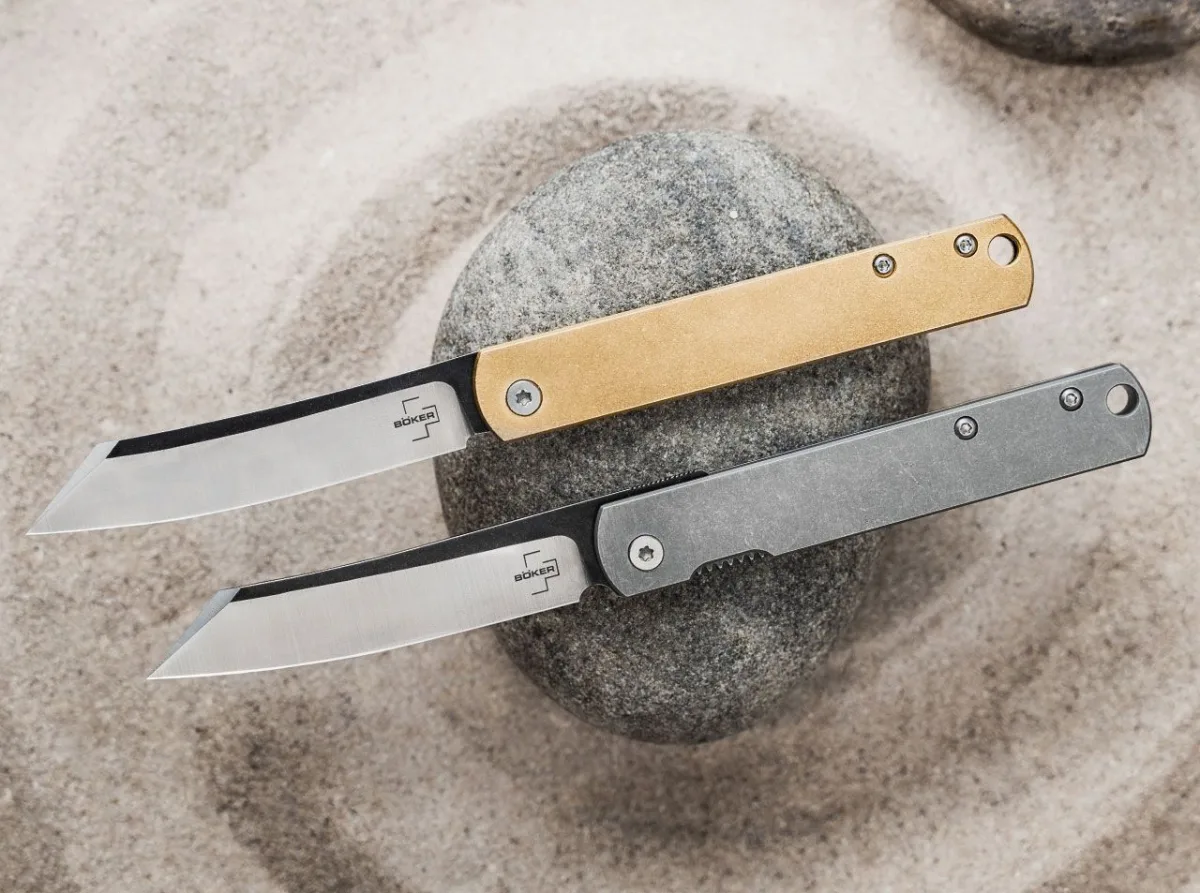 Nóż Böker Plus Zenshin 42 Brass — zdjęcie 6