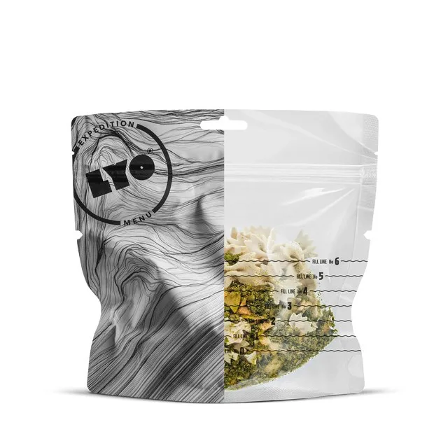 LYOFOOD Farfalle ze szpinakiem i gorgonzolą 370g — zdjęcie 3