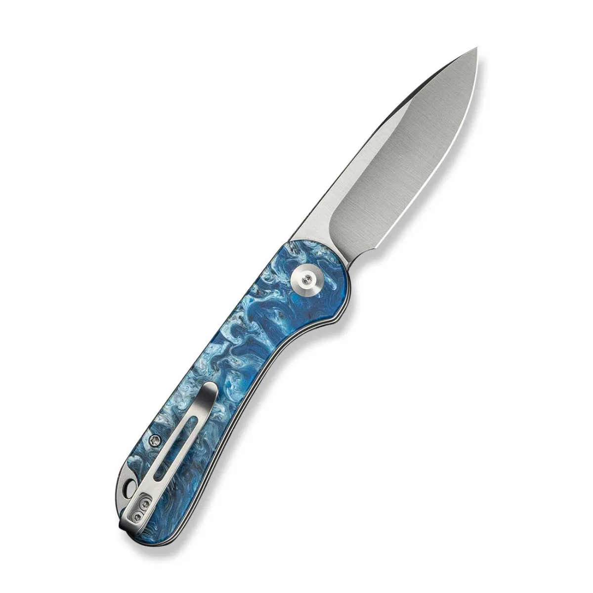 Nóż Civivi Elementum Slip Joint 14C28N Blue Resin — zdjęcie 2