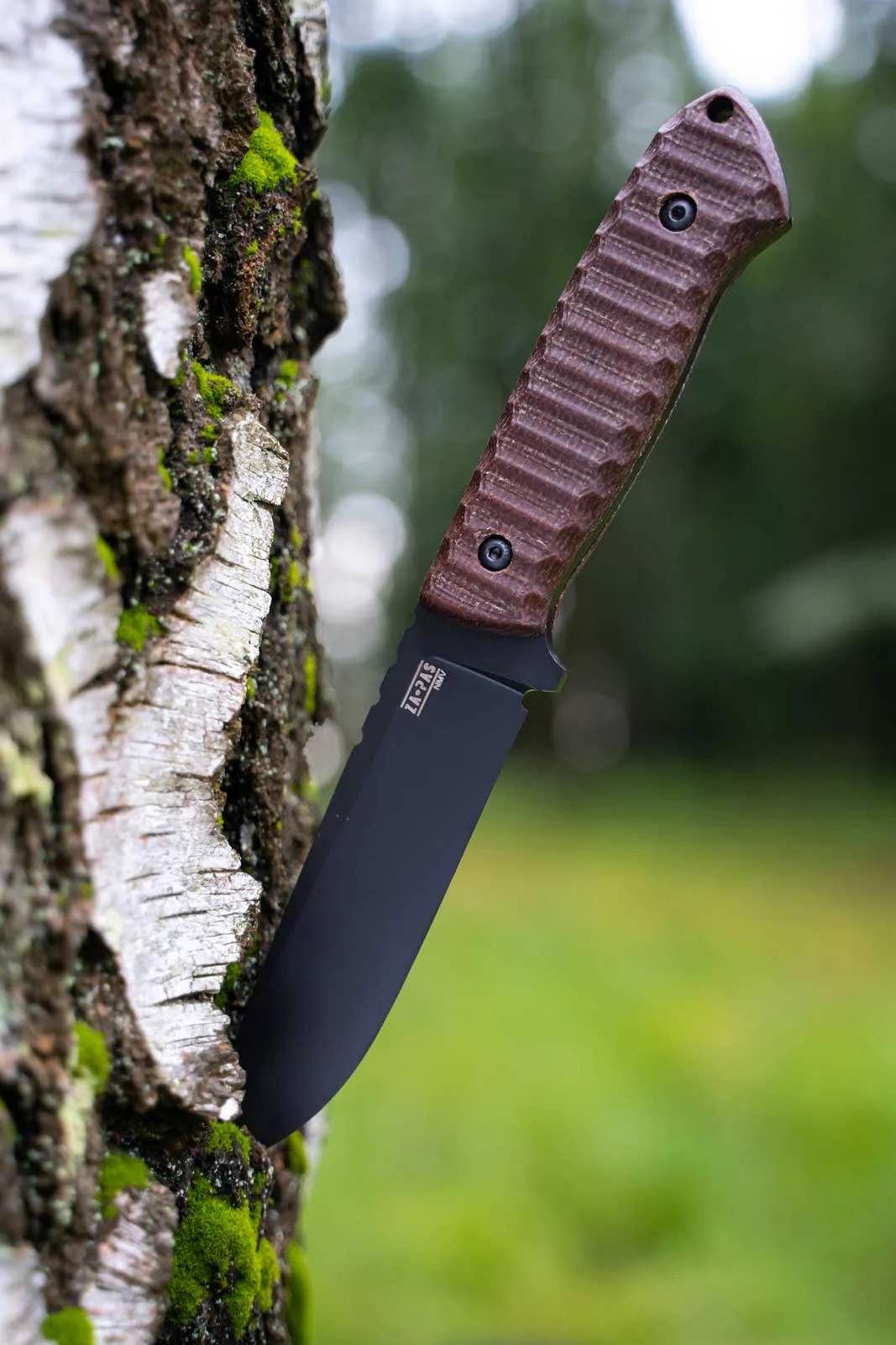 Nóż ZA-PAS Expandable Cerakote Micarta Toxic — zdjęcie 4