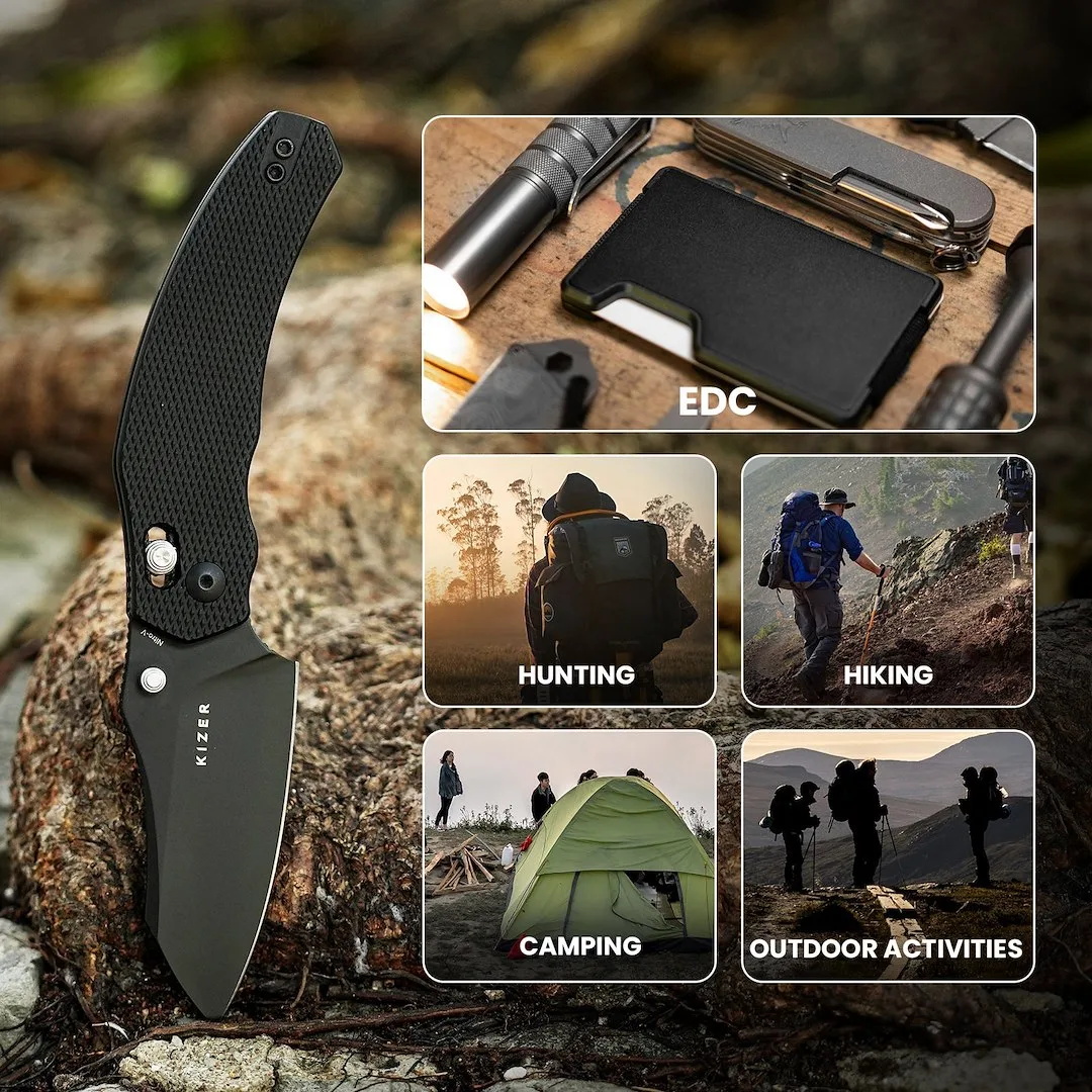 Nóż Kizer Bulldog Aluminum Nitro-V — zdjęcie 17