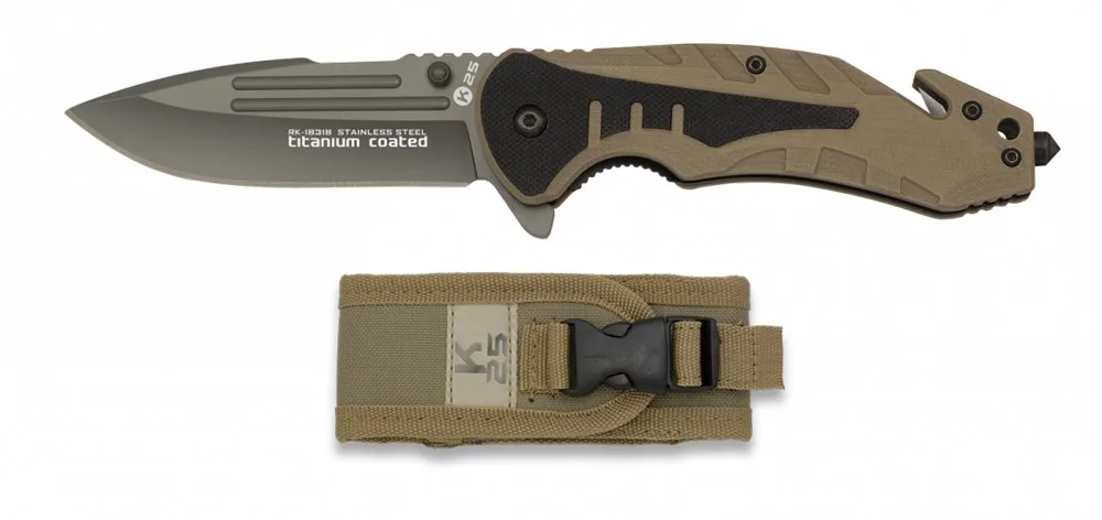 Nóż K25 18318 Tactical coyote G10 — zdjęcie 2