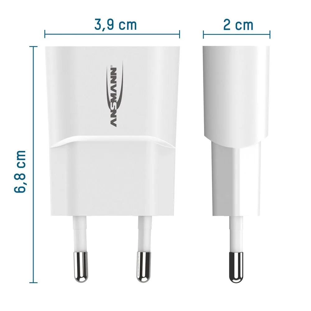 Ładowarka Ansmann HC105 biała USB 5W, 1A — zdjęcie 6