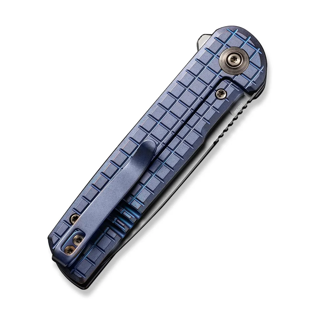 Nóż WE Knife Charith Frag Titanium Blue Ltd — zdjęcie 7
