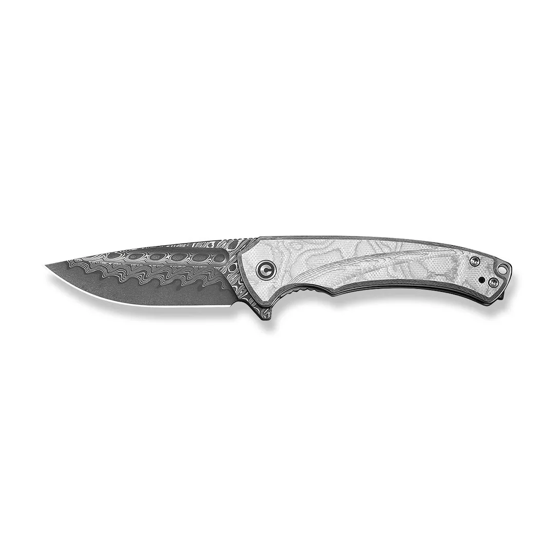 Nóż CIVIVI Voidflare Damascus Aluminum Foil G10 — zdjęcie 8
