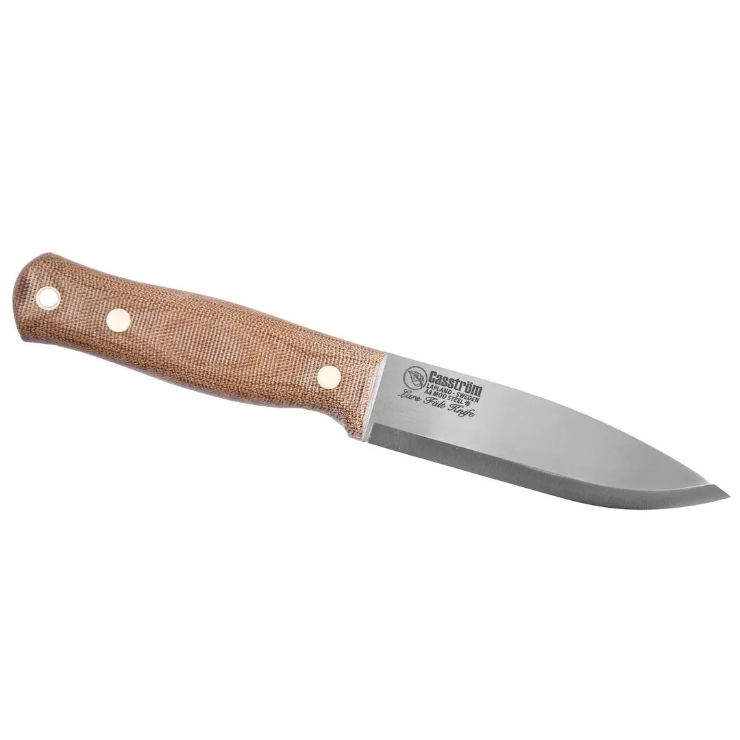 Nóż Casström Lars Fält Canvas Micarta A8 Leather — zdjęcie 2