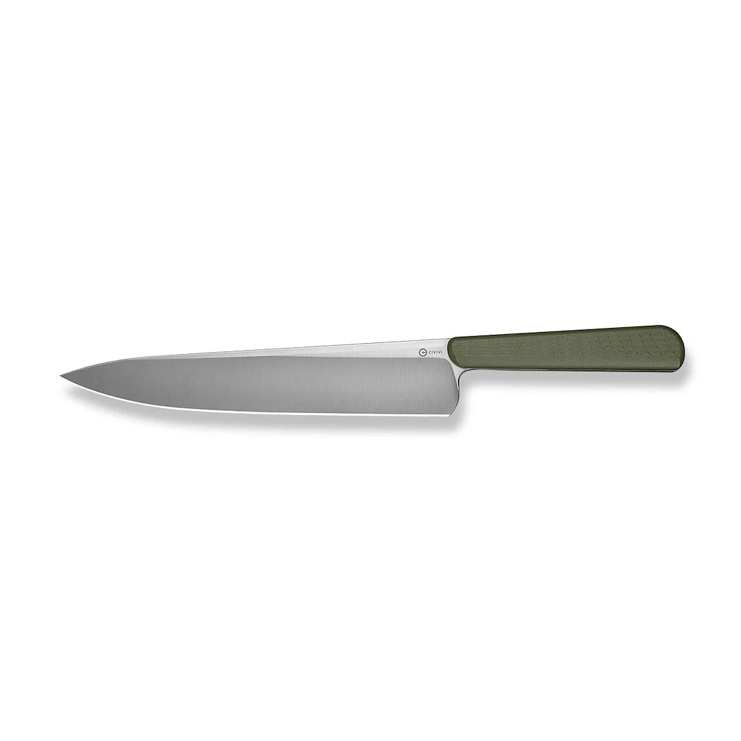 Nóż CIVIVI Cibus 14C28N Milled Green G10 C23048-2 — zdjęcie 4