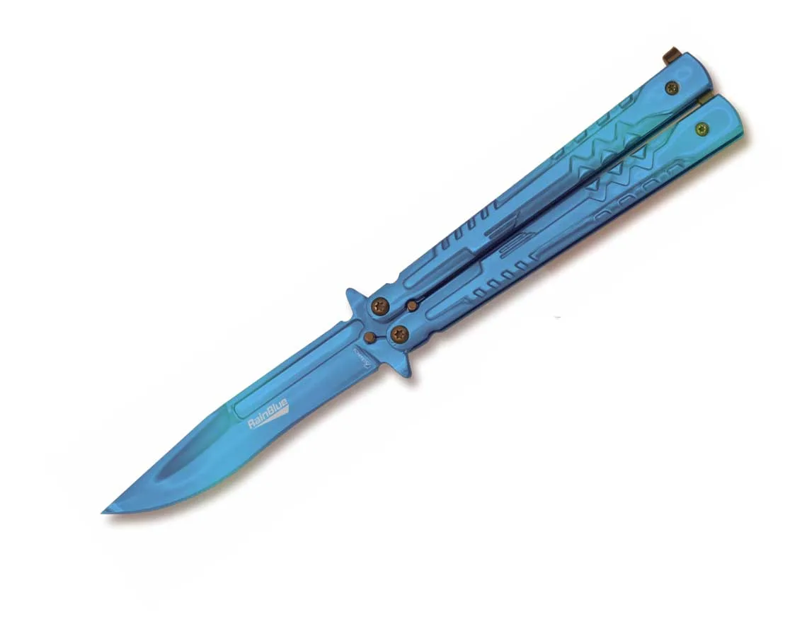 Nóż Albainox 36246 Rainblue Butterfly — zdjęcie 1