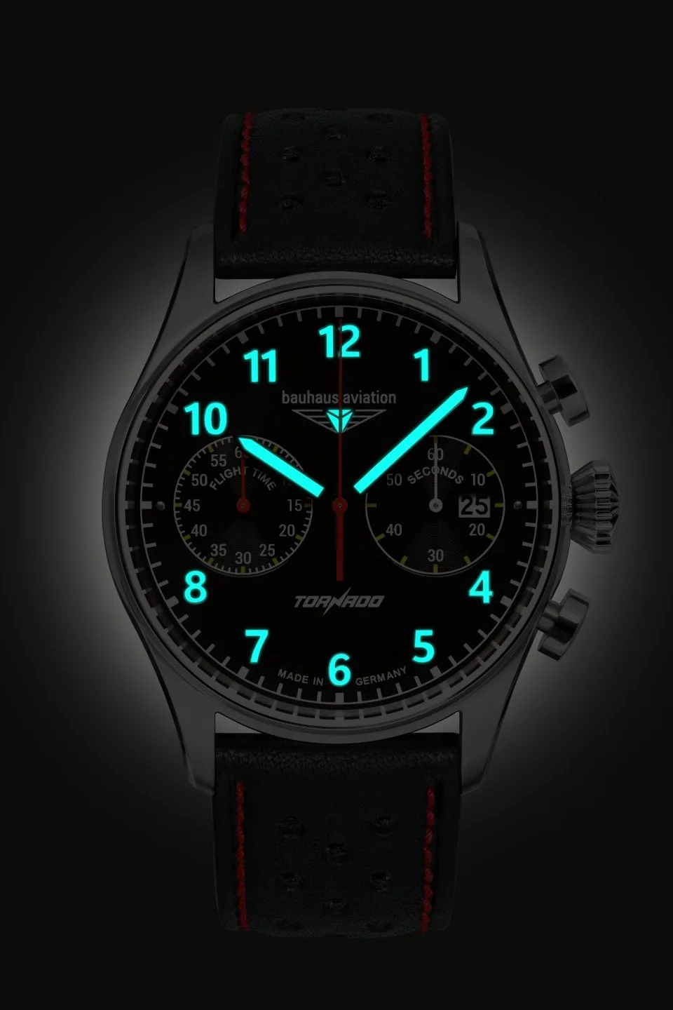 Zegarek Bauhaus Aviation Tornado 27702, 42mm — zdjęcie 2