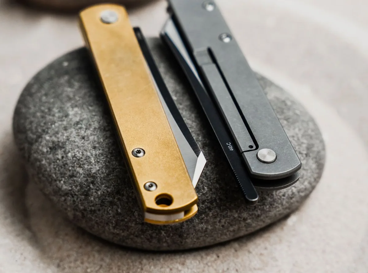 Nóż Böker Plus Zenshin 42 Brass — zdjęcie 7