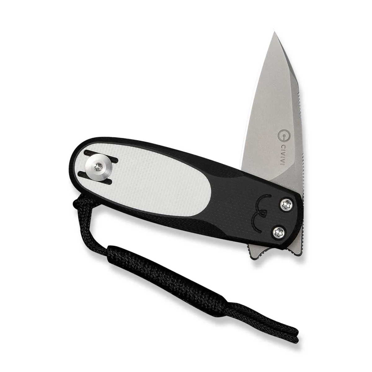 Nóż Civivi Purr Nitro-V Black & White G10 — zdjęcie 3