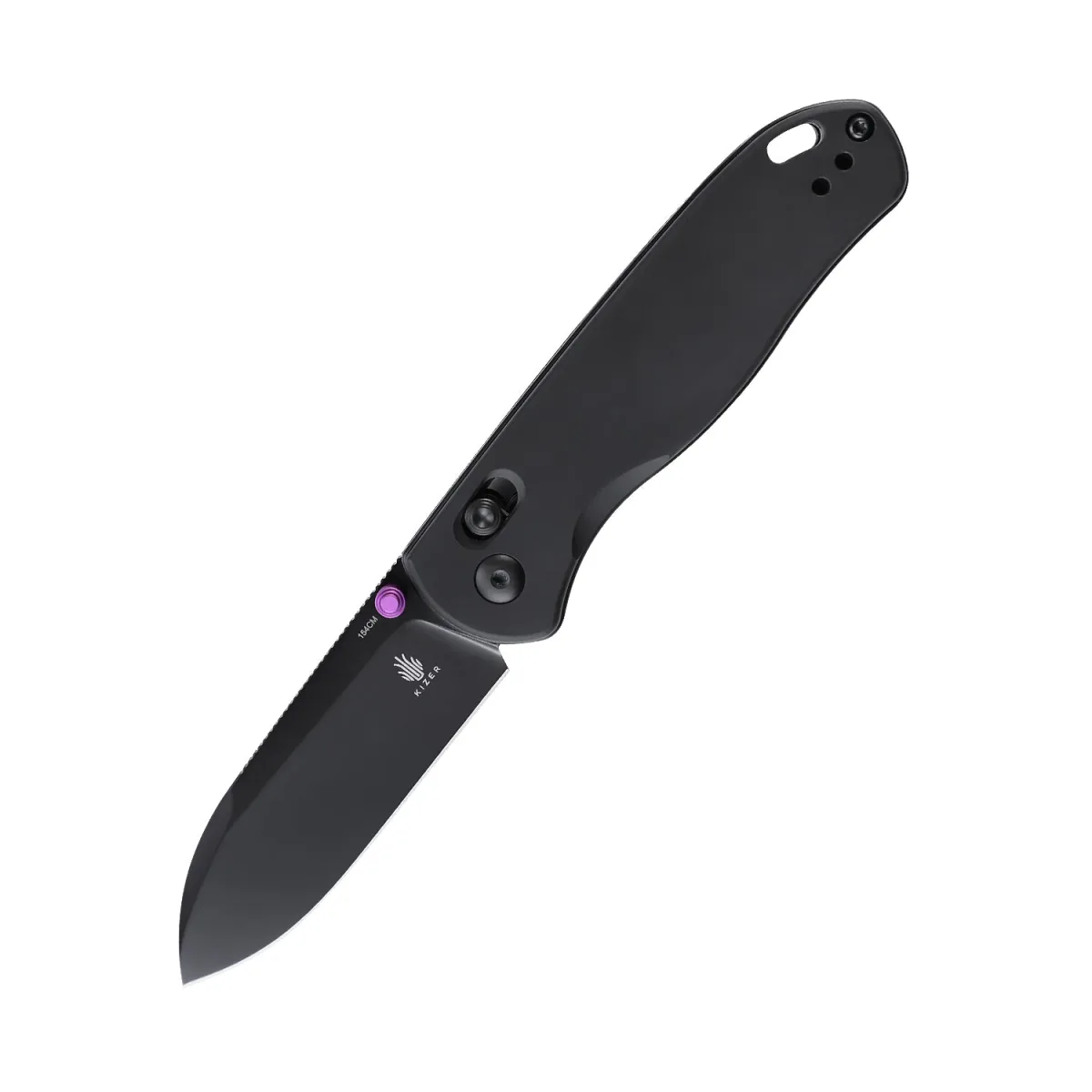 Nóż Kizer Drop Bear Black Aluminum 154CM — zdjęcie 1