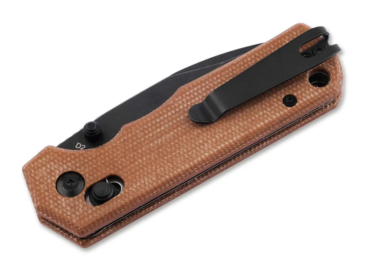 Nóż Böker Plus Rockstub Brown Micarta 2.0 14C28N — zdjęcie 2