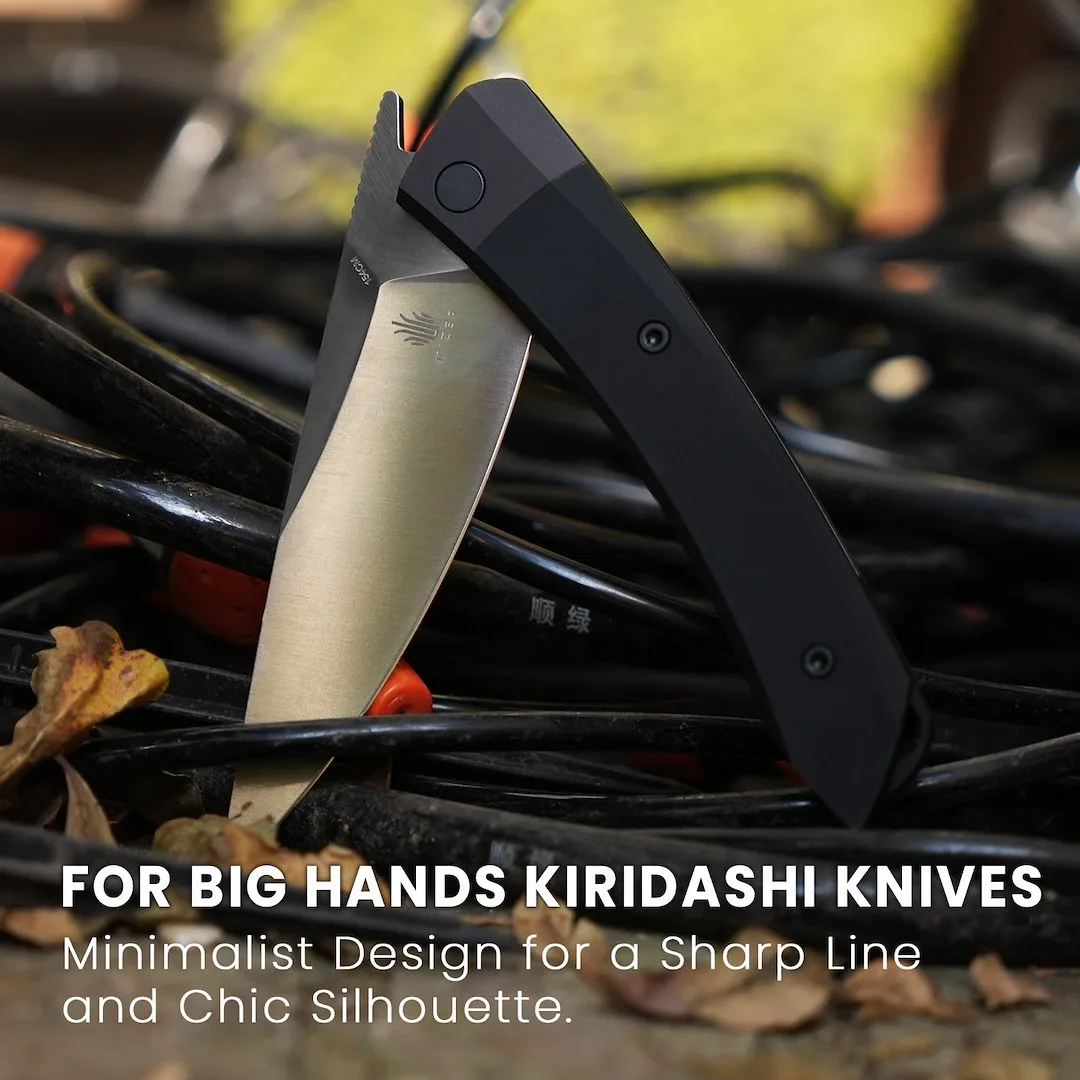 Nóż Kizer Momo Aluminum 154CM — zdjęcie 13