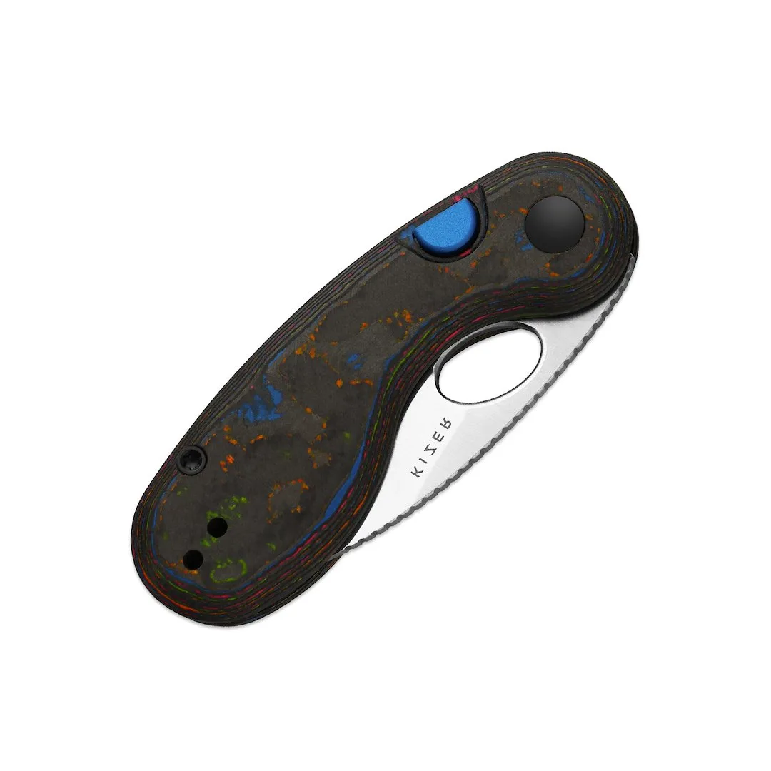 Nóż Kizer Microbe Camo Carbon M390 — zdjęcie 5