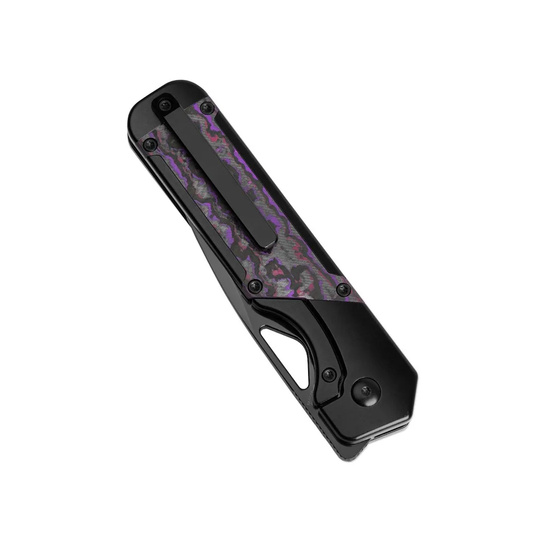 Nóż Kizer Militaw Titanium+Fat Carbon S45VN — zdjęcie 4