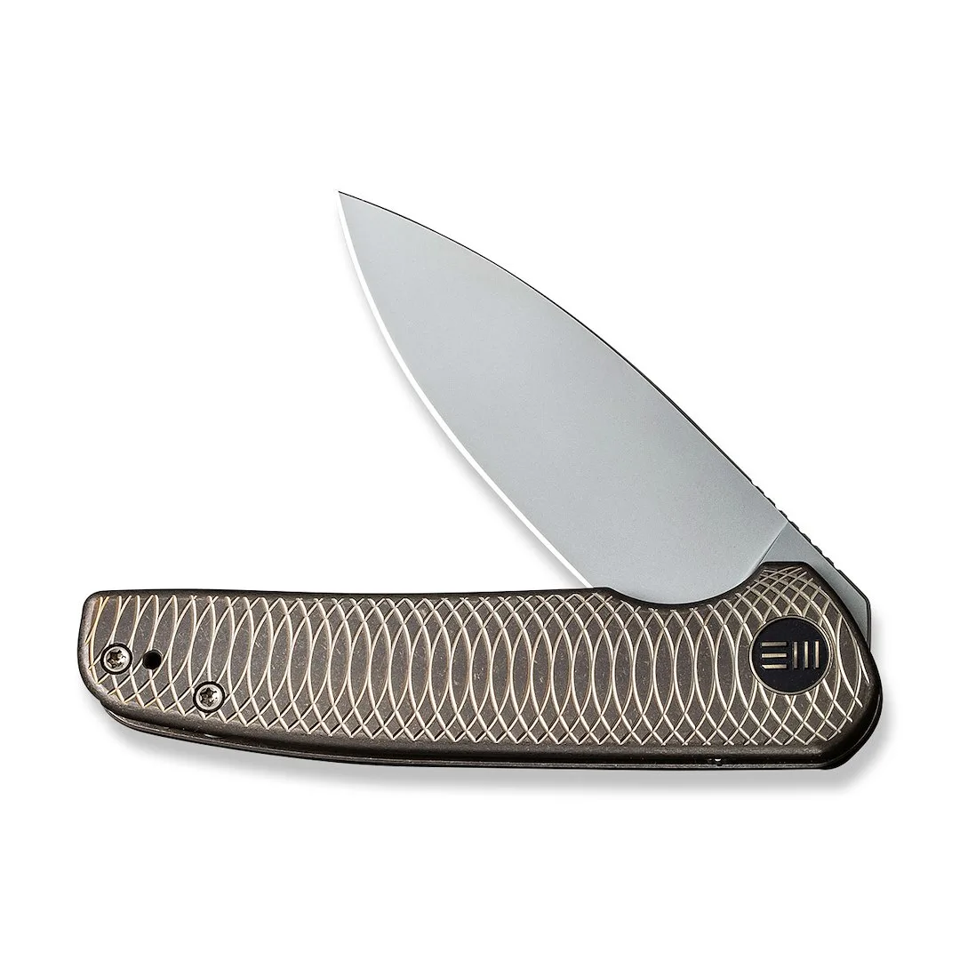 Nóż WE Knife Shakan CPM-20CV Golden Titanium LE — zdjęcie 7