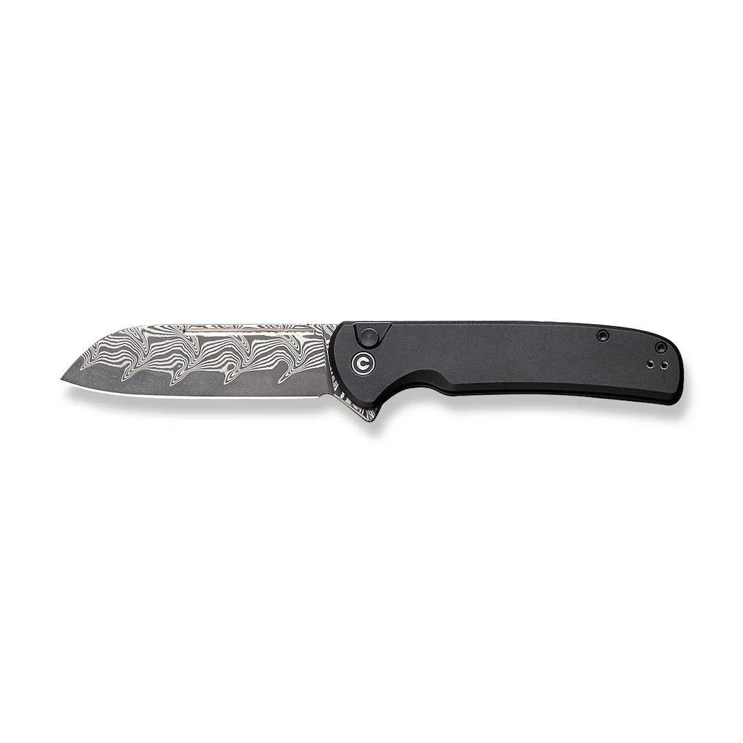 Nóż CIVIVI Chevalier II Aluminum Black Damascus — zdjęcie 8