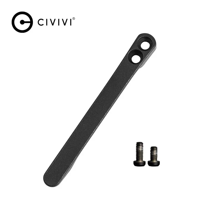 Klips CIVIVI Titanium Black do noża Baby Banter — zdjęcie 1