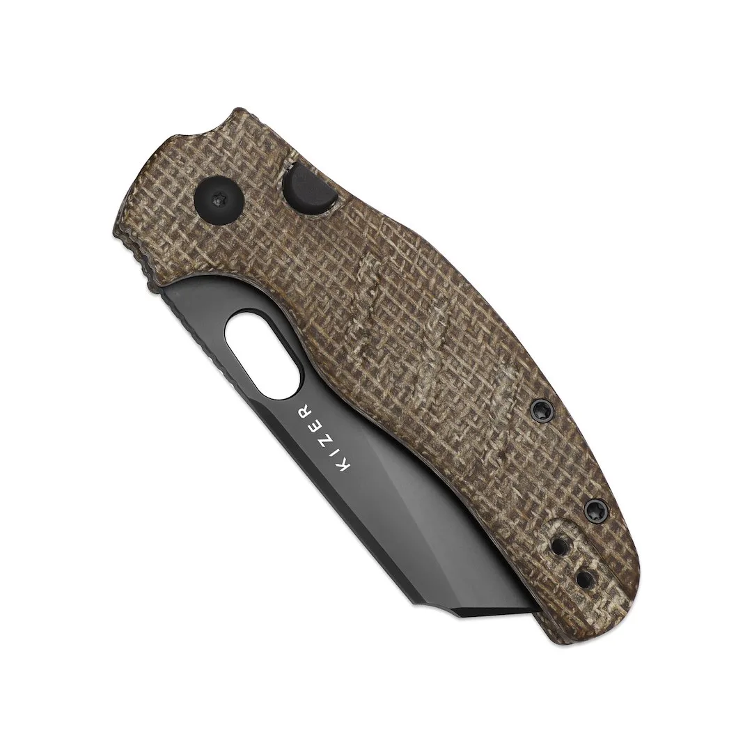 Nóż Kizer C01C 2.9 BS Norplex UltreX Micarta ELMAX — zdjęcie 6
