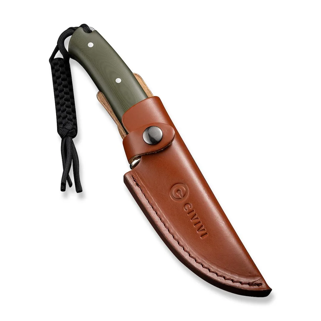 Nóż CIVIVI Fixed Cloud Peak Nitro-V G10 Green — zdjęcie 8