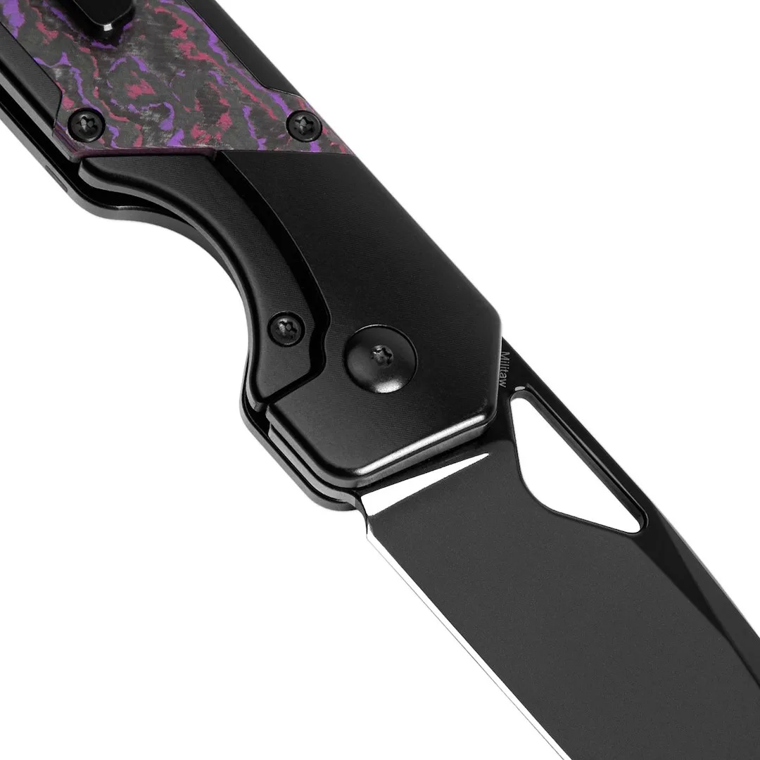 Nóż Kizer Militaw Titanium+Fat Carbon S45VN — zdjęcie 6