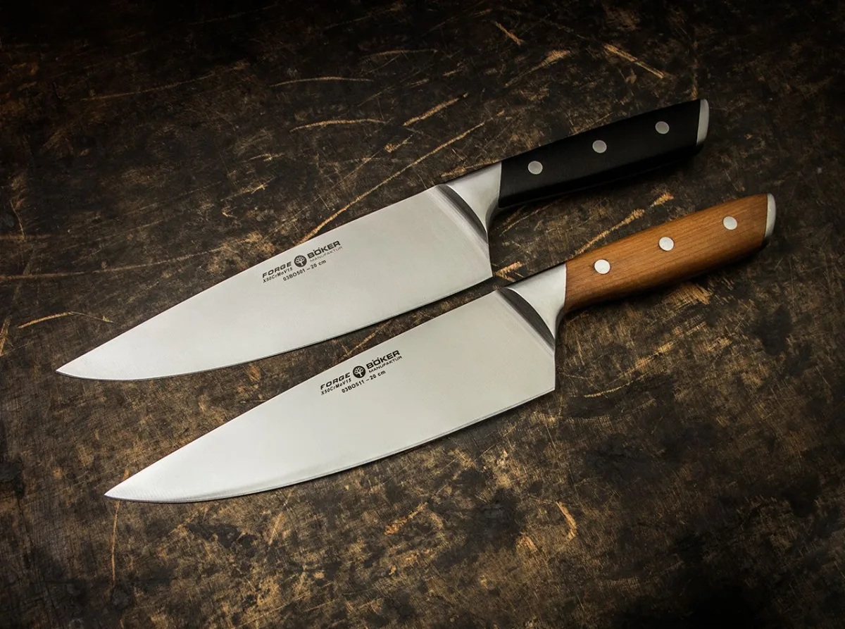 Nóż Szefa Boker Forge Wood 20 cm — zdjęcie 3