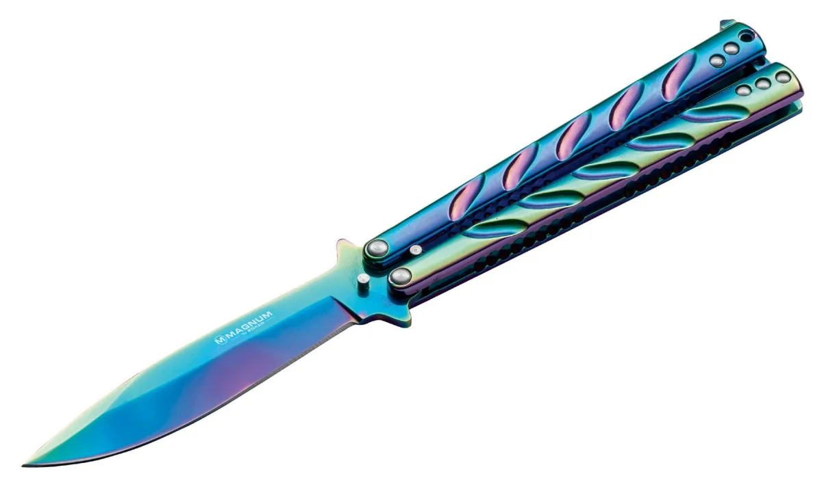 Nóż Magnum Balisong Rainbow — zdjęcie 1