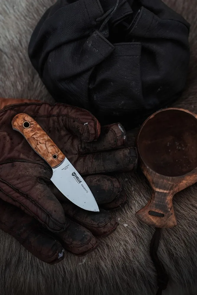 Nóż Helle Mandra FG 12C27 - Les Stroud Design — zdjęcie 4