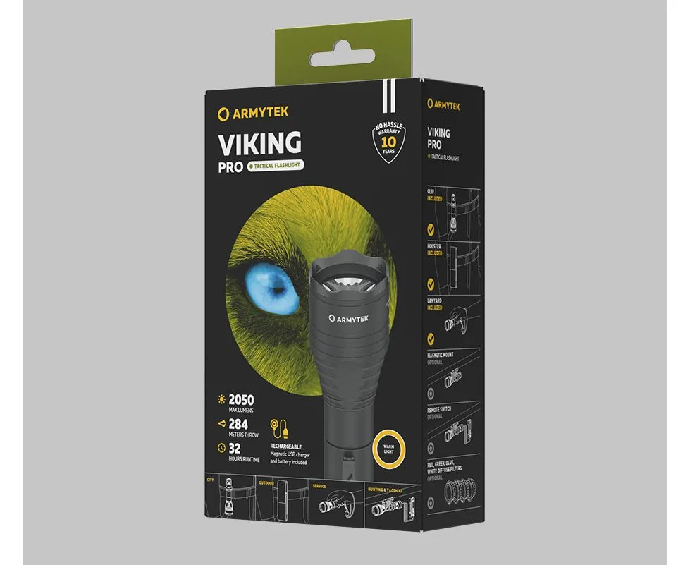 Latarka Armytek VIKING PRO Warm 2050 lm — zdjęcie 8