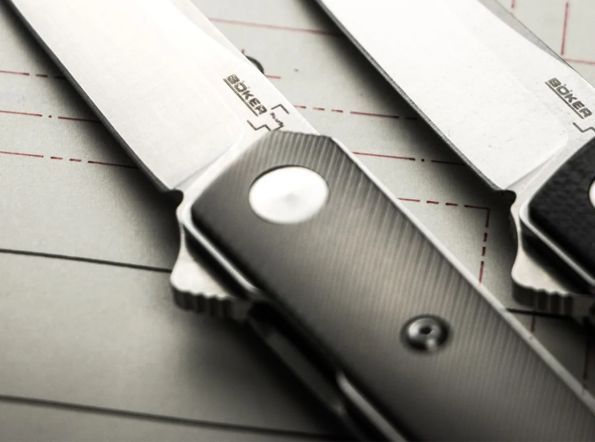 Nóż Böker Plus Kwaiken Mini Flipper Titan — zdjęcie 4