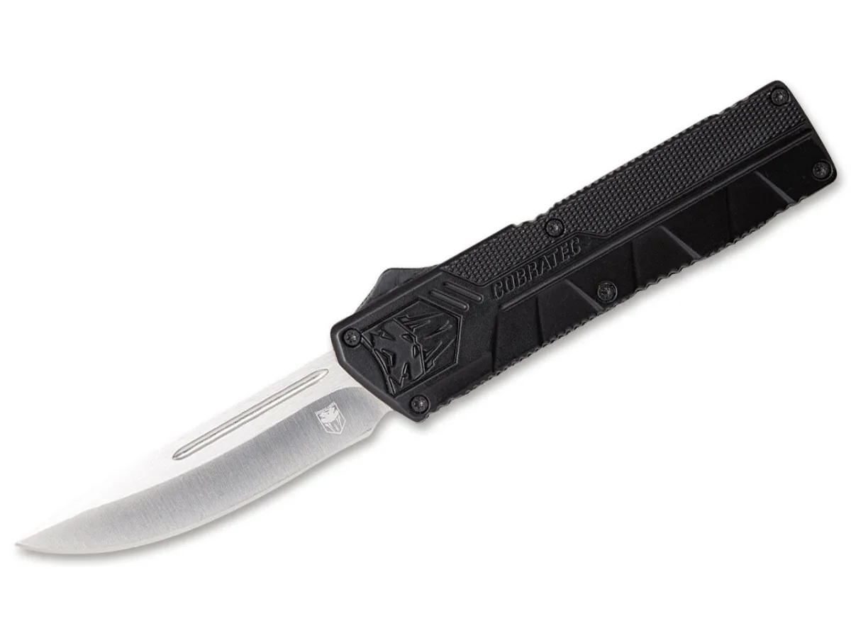 Nóż CobraTec Lightweight Black OTF — zdjęcie 1