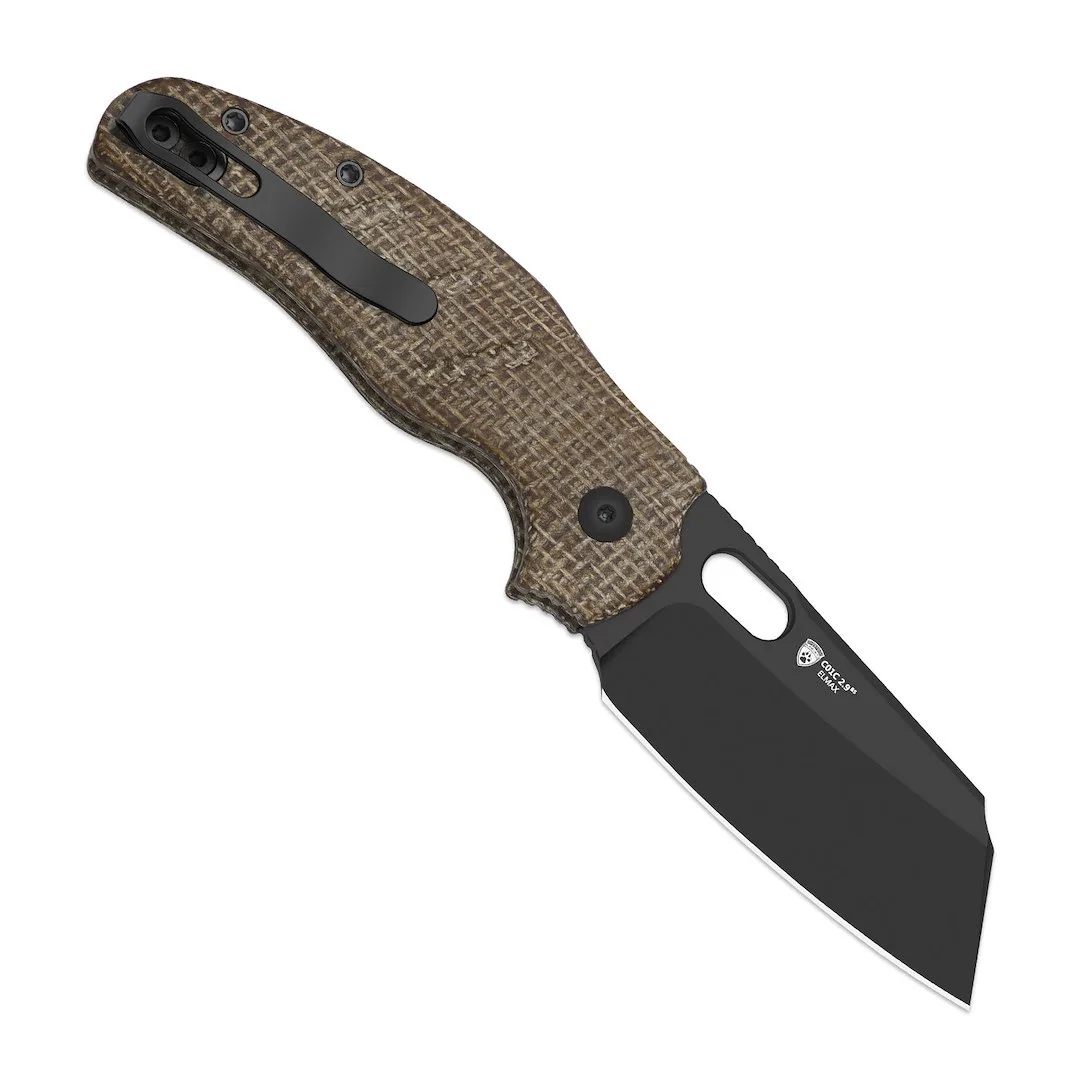 Nóż Kizer C01C 2.9 BS Norplex UltreX Micarta ELMAX — zdjęcie 2